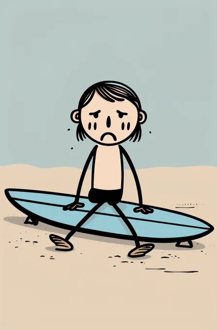 Hoje não tem onda… 🌊
