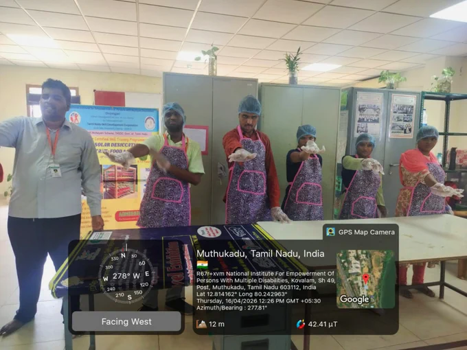 The Skill Development Training Students (PwDs) took a equality pledge on 13th April 2026 in observance of 'Equality Day' as part of commemoration of birth anniversary of Dr. B. R. Ambedkar.