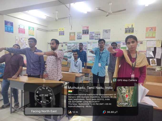 The Skill Development Training Students (PwDs) took a equality pledge on 13th April 2026 in observance of 'Equality Day' as part of commemoration of birth anniversary of Dr. B. R. Ambedkar.