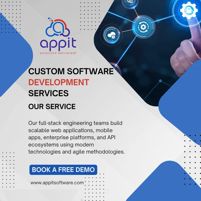 Custom software development services 