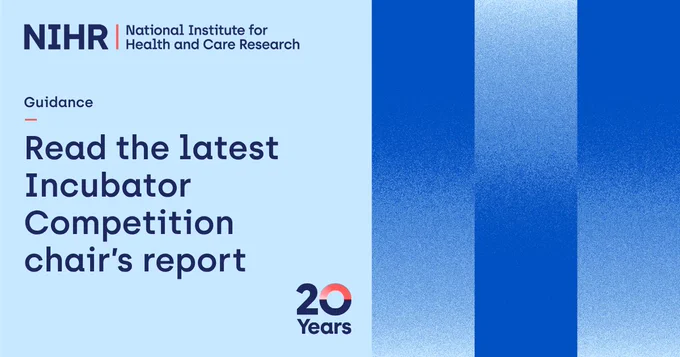 Guidance: Read the latest Incubator Competition chair's report