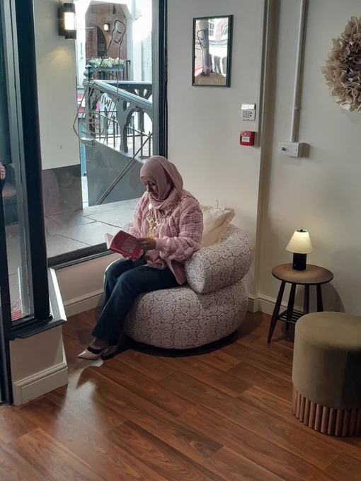 I was pleased to visit the newly opened Chapters Book Café