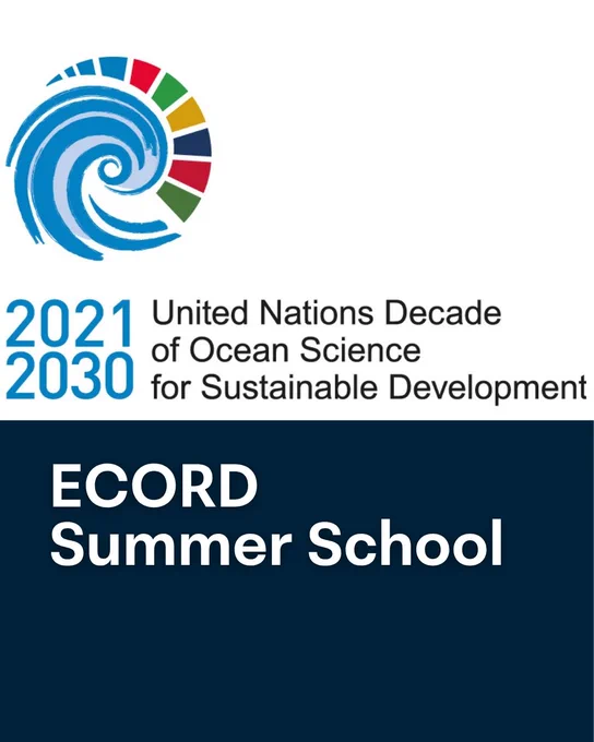 The logo of the United Nations Decade of Ocean Science for Sustainable Development (2021–2030), featuring a stylised blue wave and a multicoloured circular motif, above the text “United Nations Decade of Ocean Science for Sustainable Development.”
