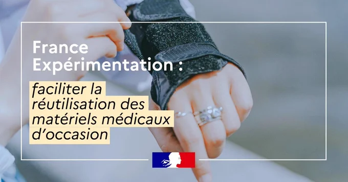 France expérimentation : faciliter la réutilisation des matériels médicaux d'occasion