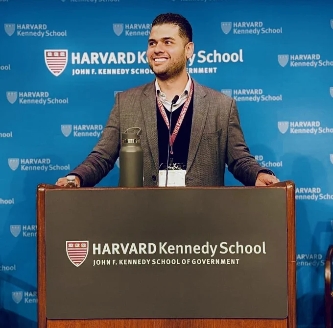 David Benevides at Harvard Kennedy School