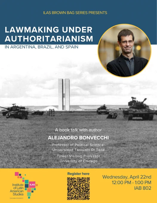 LAWMAKING UNDER AUTHORITARIANISM flyer