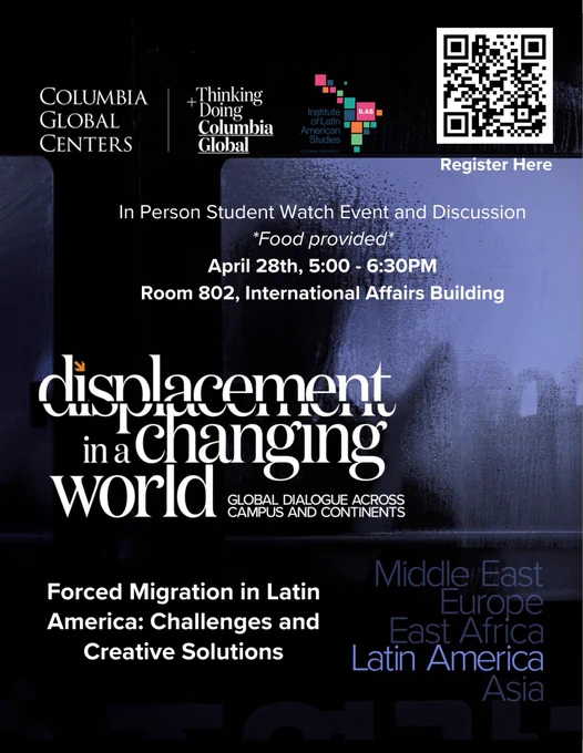 Displacement in a Changing World flyer