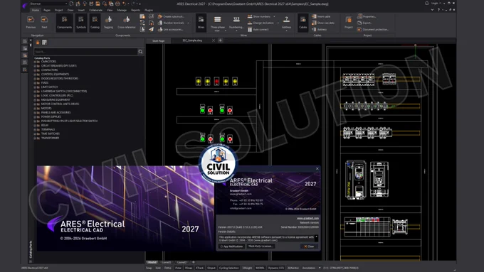 🔋Graebert ARES Electrical CAD 2027 SP0 

🗓️ Build Date: 14th April, 2026

• Electrical schematic and wiring diagram
• Powerful electrical system modeling 
• High-precision CAD environment
===========================
📥 Download Now: https://www.civilsolution.in/courses/ARES-Electrical-CAD-2027-SP0-69e28069cc8a358409c8b71c
===========================
👷🏻‍♂️ Visit for More: https://www.civilsolution.in/


#arescad #areselectrical #electricalengineering #electricaldesign #cadsoftware #wiringdiagram #engineeringsoftware #engineeringtools #engineeringvisuals #industrialautomation #electricalsystems #engineeringprojects #circuitdesign #engineeringtechnology