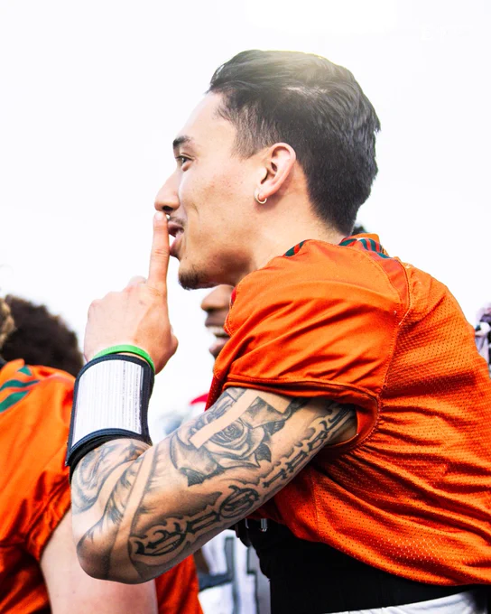 Noah Kim at the Spring Game