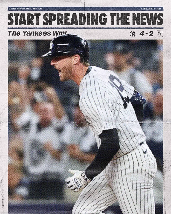 FINAL: Yankees 4, Royals 2. 