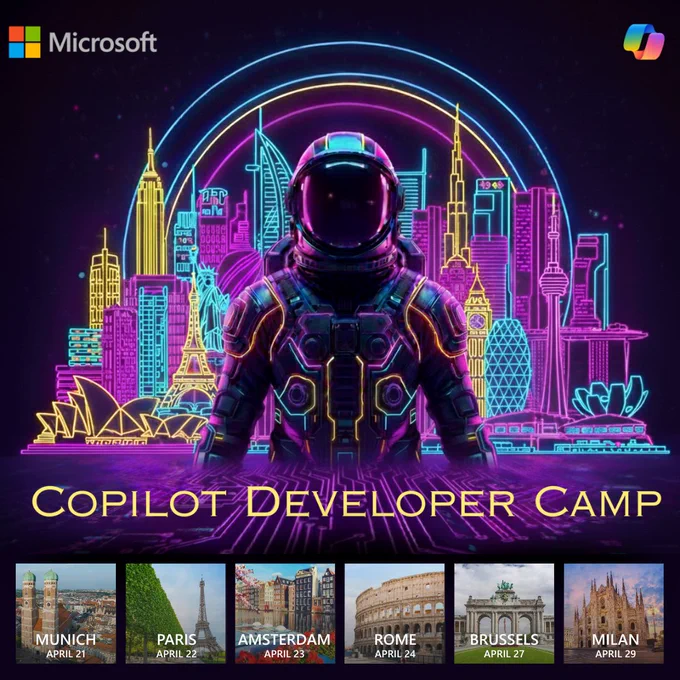 Copilot Developer Camp coming to city near you!
