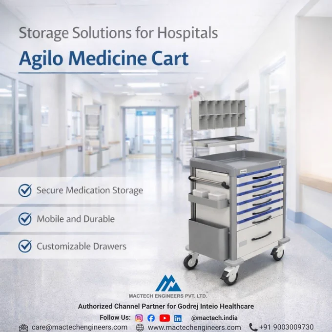 Agilo Medicine Cart & Agilo Emergency Cart