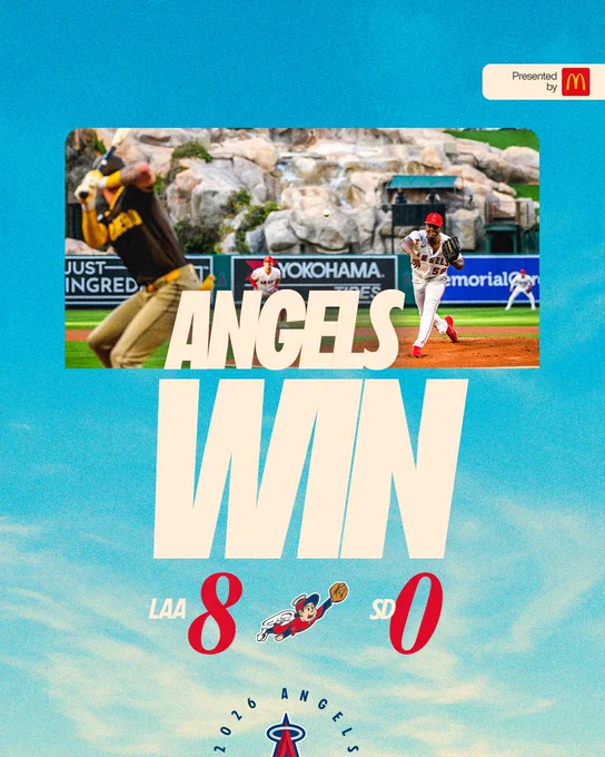 April 17: Angels Win! LAA 8, SD 0