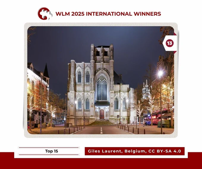 13th Place winner International WLM 2025 