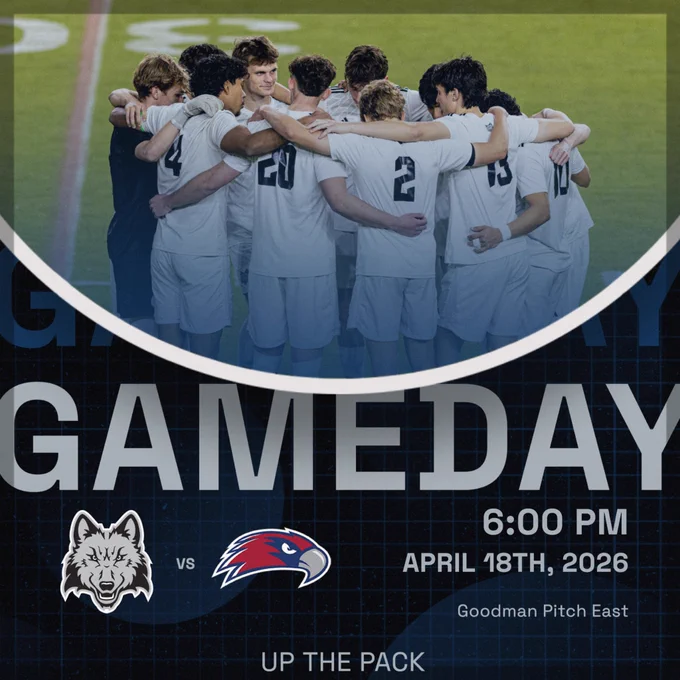After a 3 week break, the Pack are back for their next spring matchup. Get over to Goodman for the last time in the 2025-26 school year to see us take on a talented Viterbo squad. Up the Pack! 🐺
