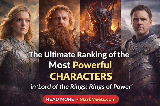 The Ultimate Ranking of the Most Powerful Characters in ‘Lord of the Rings: Rings of Power’ - Article on MarkMeets.com
