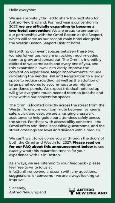 Twitter/X does not allow alt text long enough for this post. 

Please follow Anthro New England on Bluesky and see the full post there with complete alt text, or see our website for the announcement in text form. 