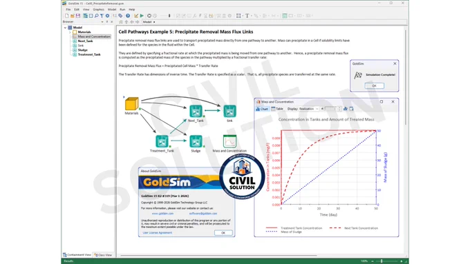 📈 GTG GoldSim 2026 v15.2 Build 319

🗓️ Build Date: 10th April, 2026

• Geological modeling & interpretation
• Resource estimation & block modelling
• Drillhole data analysis tools
===========================
📥 Download Now: https://www.civilsolution.in/courses/GoldSim-2026-v152-build-319-69e3b24eb1b89bbc4d069c07
===========================
👷🏻‍♂️ Visit for More: https://www.civilsolution.in/


#GoldSim2026 #GTGGoldSim #MonteCarloSimulation #RiskAnalysis #DynamicSimulation #ProbabilisticModeling #SystemDynamics #StochasticModeling #EngineeringTools #DecisionSupport