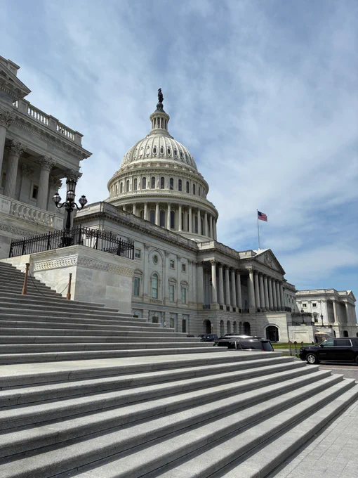 The US Capitol building.