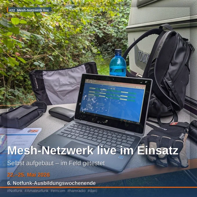 Mesh-Netzwerk live