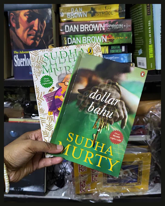 How I Taught My Grandmother To Read by Sudha Murty
Dollar Bahu by Sudha Murty