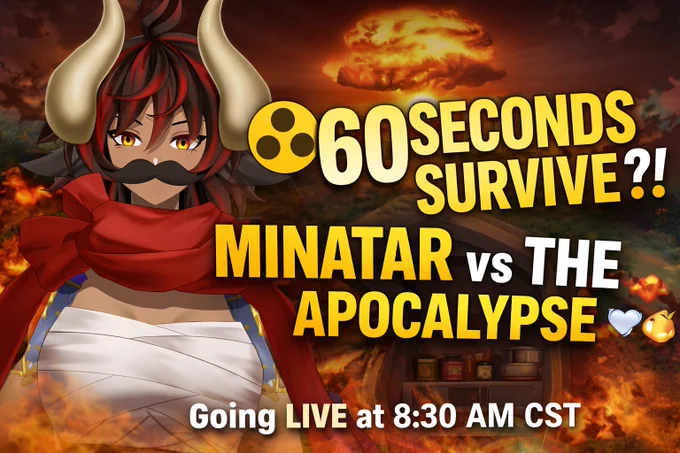 #VTuber #TwitchStreamer #LiveOnTwitch #60SecondsReatomized #GamingCommunity
