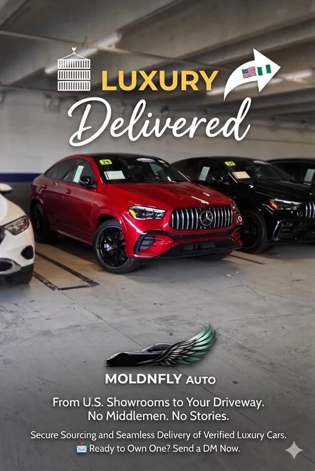 From U.S. showrooms to your driveway in Nigeria. No middlemen. No stories. Just verified cars and a smooth process. 🇺🇸➡️🇳🇬