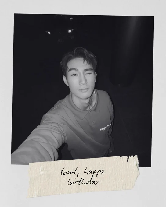 Happy Birthday, love. 

I am not good with words, but at the end of the day, i love you. 