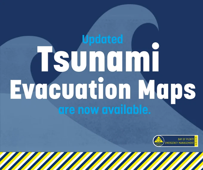 Updated Tsunami Evacuation Maps are now available. 