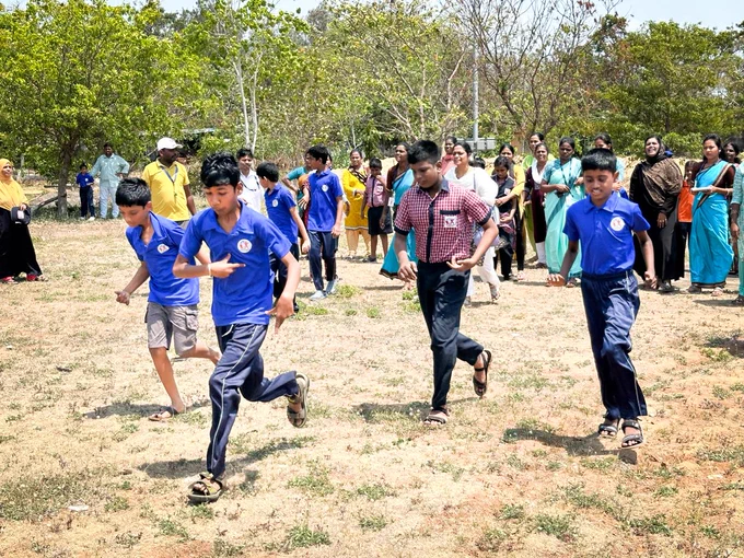 The Model School Children (Children with Multiple Disabilities (MD)), participated in a 'Annual Sports Meet' on the occasion of 'Annual Day Celebration of Model School 2025-26' on 16th April 2026.

