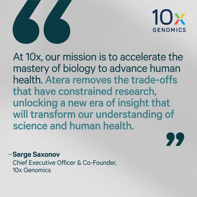 Atera removes the trade-offs that have constrained research, unlocking a new era of insight that will transform our understanding of science and human health.