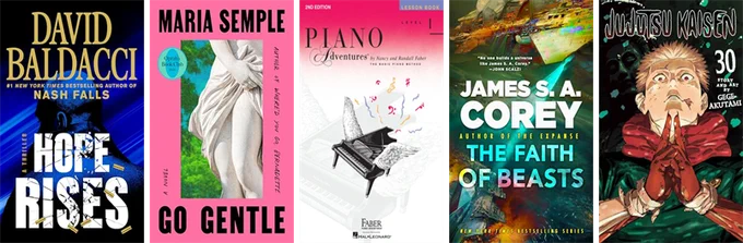 See what's new from your library
