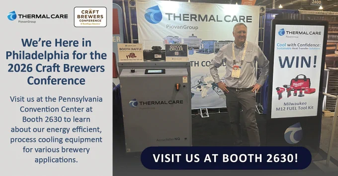 Visit Thermal Care In Booth 2630 At The 2026 Craft Brewers Conference In Pennsylvania | Glycol Chiller Solutions For The Brewery Industry