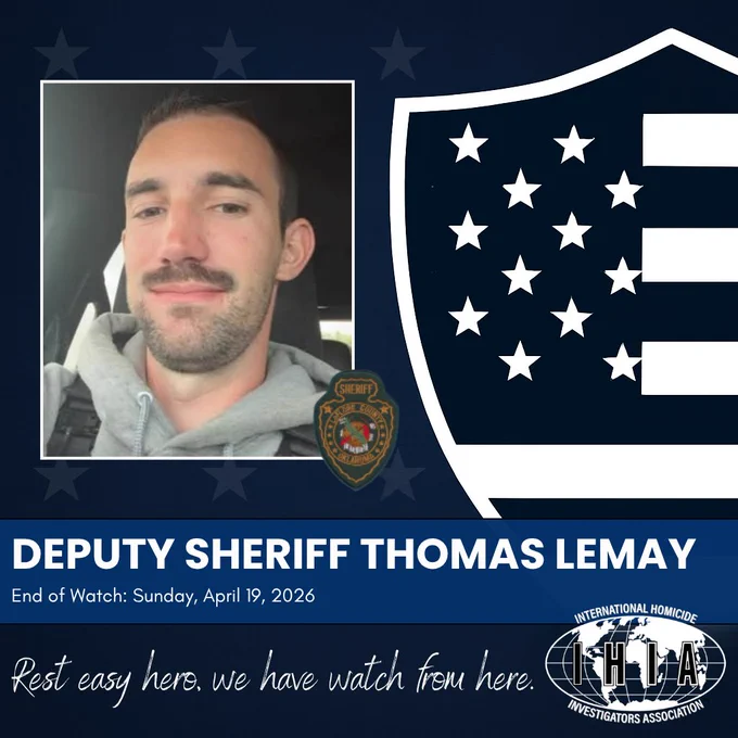 Deputy Sheriff Thomas Lemay - IHIA Fallen Hero Graphic