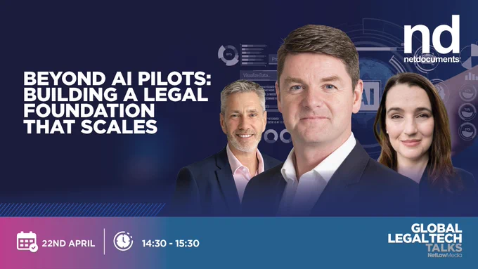 Join the conversation this Wednesday 22 April (14:30-15:30 BST) with leaders from Lawfront, Orrick, and NetDocuments