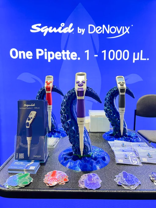 The Squid Full Range Pipette (1 - 1000 µL)