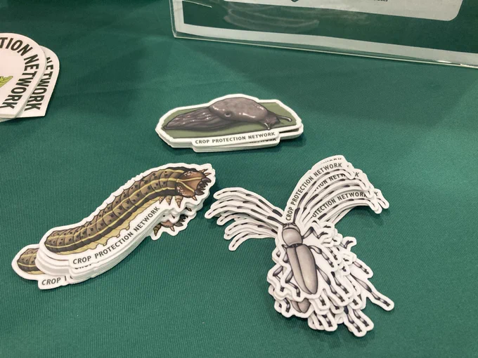 Insect stickers. 