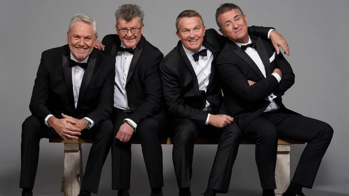 Bradley Walsh, Brian Conley, Joe Pasquale, and Shane Richie