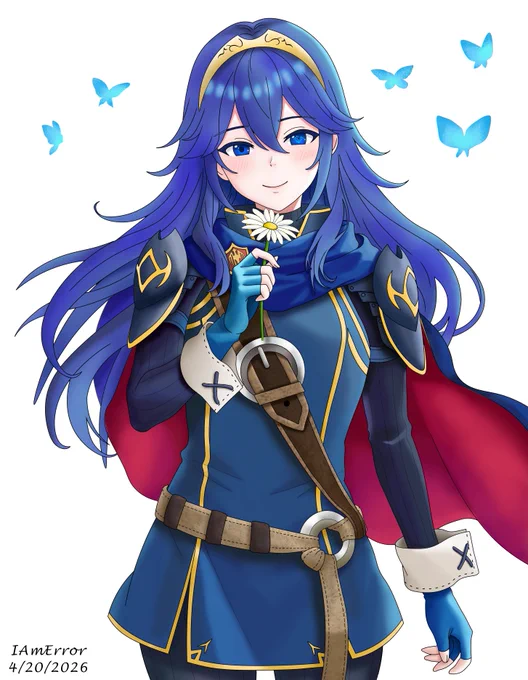Lucina from Fire Emblem: Awakening. 