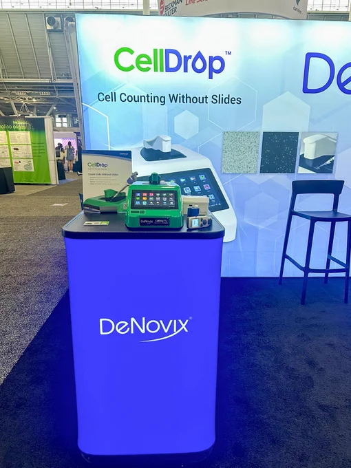 CellDrop Automated Cell Counter: Count Cells Without Slides