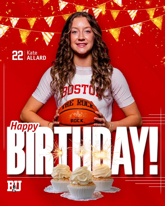 Happy Birthday graphic for Kate Allard