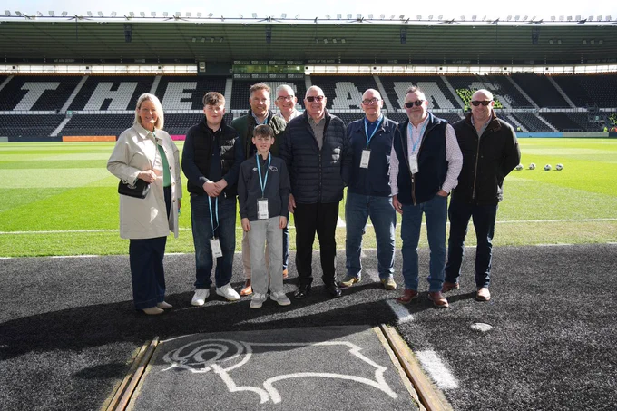 Matchday Sponsors for Derby County vs Oxford United. 
