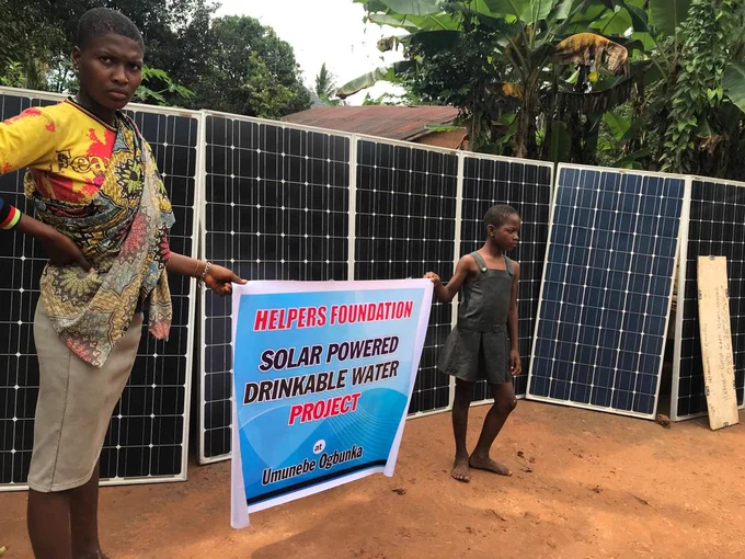 - The Community Clean Water Project is bringing hope by providing solar-powered clean water to places like Ogbunka. 
- With safe water nearby: 
-> Families stay healthier
-> Children can go to school
-> Communities grow stronger