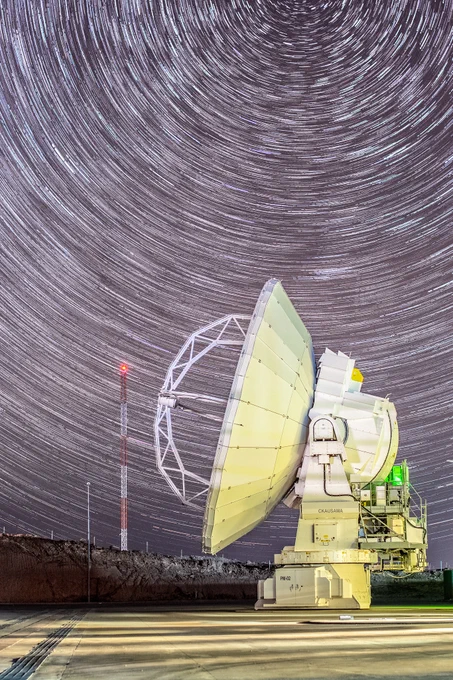 🌎Earth's rotation on its axis   long exposure photo = star trail✨