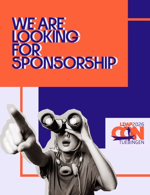 Call for Sponsors LDAPCon 2026