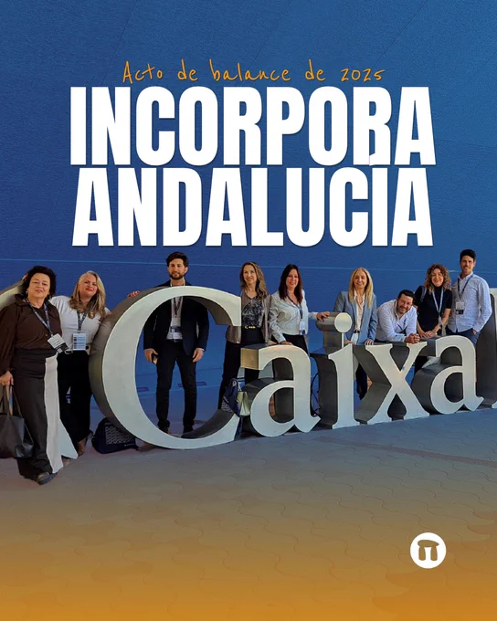 Acto balance en CaixaForum en Sevilla.