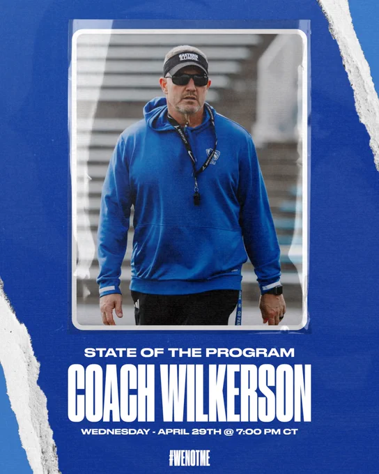 Calling all EIU Football Alumni & Donors!

Head Coach Chris Wilkerson will host a Zoom Meeting to discuss the current state of Eastern Illinois Football.
 
🗓️Wednesday, April 29th
⌚️7:00 PM CT

If you wish to attend, please register with the link below:

🔗https://tinyurl.com/bde6v8wn