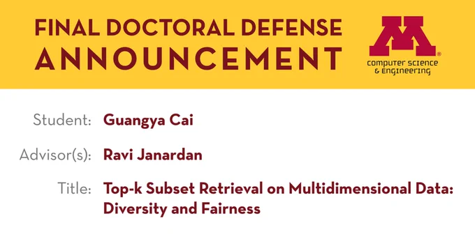 Doctoral Defense Guangya Cai