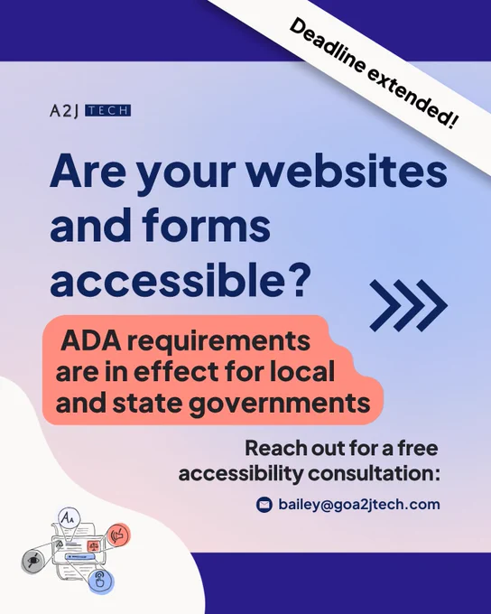 Are your websites and forms accessible?