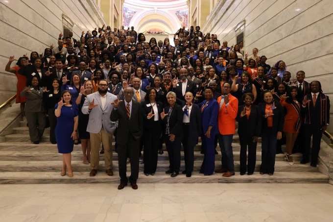 LU students, alumni and advocate in the Oklahoma State Capitol